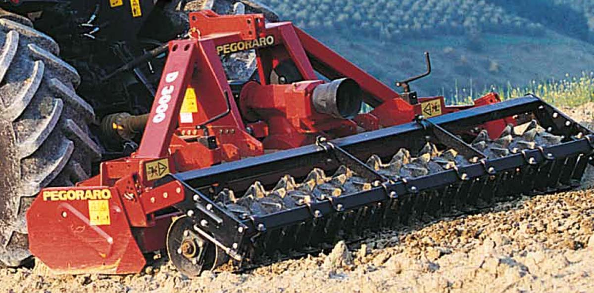 Rotary harrows rigid types